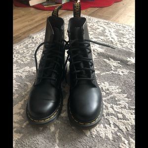 Dr. Martens 1460 Smooth Leather Boots, Size 6